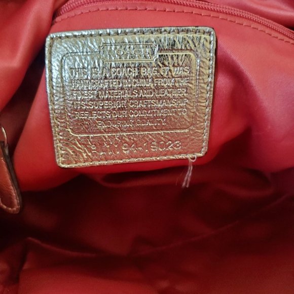 Coach Signature Multicolor Print Tote - Picture 6 of 12